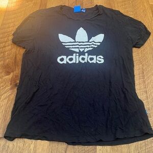 Adidas Woman’s Black Tee Size M